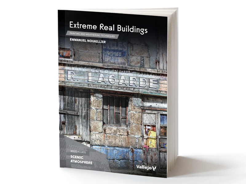 Vallejo 75050 Book: Extreme Real Buildings, English Model Kit, Multi-Colour, Medium - Image 1