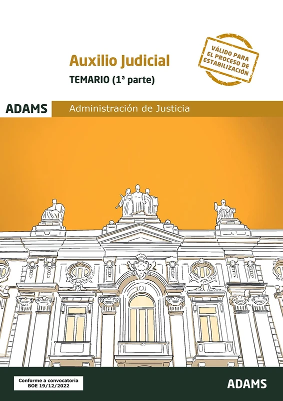 TEMARIO AUXILIO JUDICIAL (2T) 2022 ADMINISTRA.JUSTICIA - Image 1