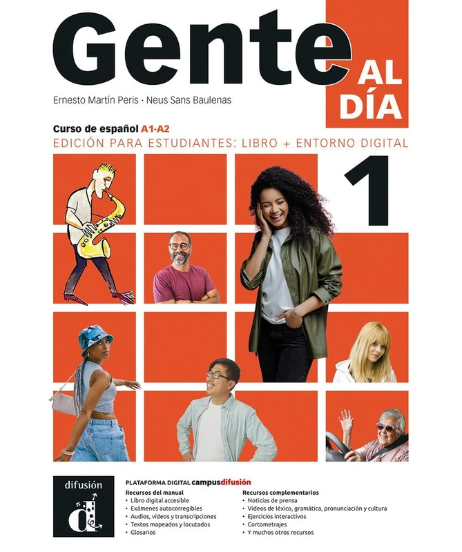 Gente al día 1. Edición híbrida para estudiantes - Libro + entorno digital: curso de español