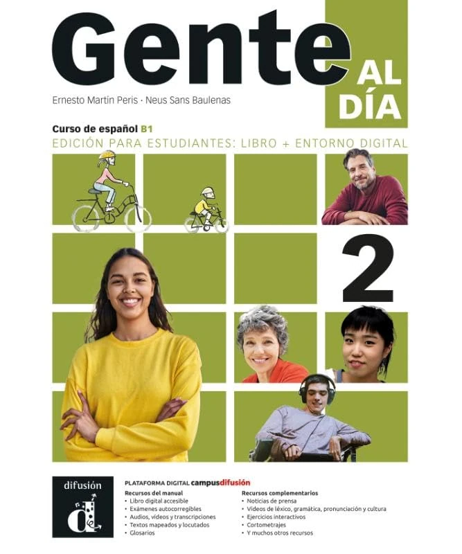Gente al día 2 - Edición para estudiantes: libro + entorno digital. B1: curso de español - Image 1