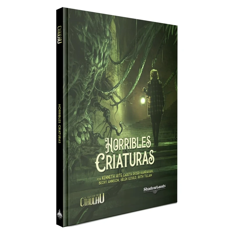Shadowlands Ediciones Horrible Creatures | Cthulhu Trail Supplement | Ages 18+ | 2 Players and Up | 30-120 Minutes per Game | Spanish