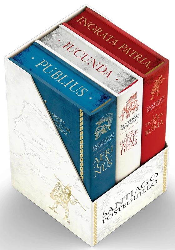 Estuche Trilogía Africanus ( El hijo del consul / Las legiones malditas / La traición de Roma) / Africanus Trilogy Box Set (Campaña edición con cantos tintados)
