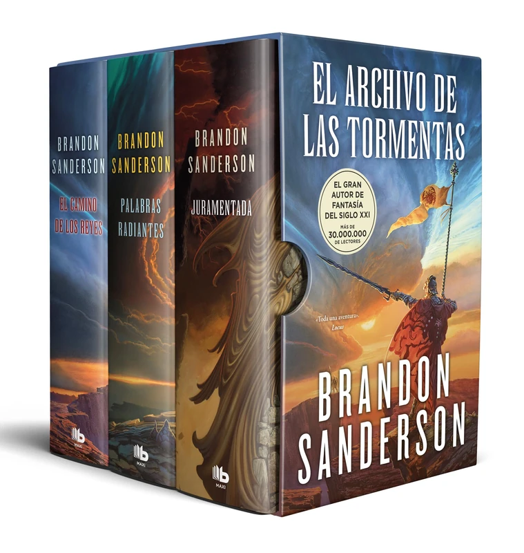 Estuche Archivo de Las Tormentas / The Stormlight Archive Boxed Set: (The Way of Kings, Words of Radiance, Oathbringer) (Ficción)