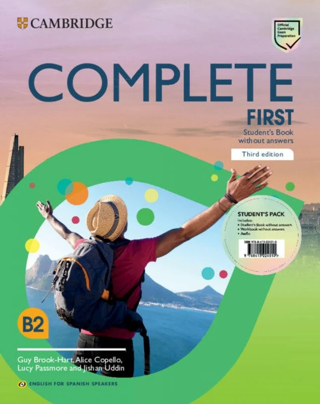 Complete First Student's Pack (Student's Book Without Answers and Workbook Without Answers) English for Spanish Speakers
