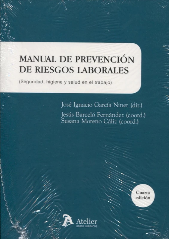 Manual de prevención de riesgos laborales : seguridad, higiene y salud en el trabajo: 4ª edicion