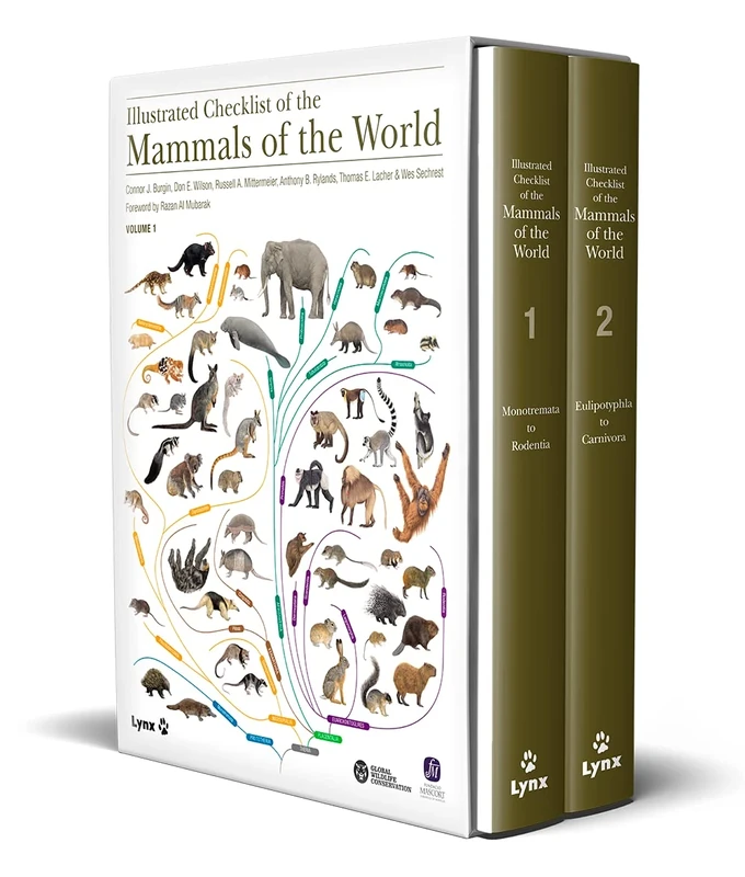 Illustrated Checklist of the Mammals of the World. 2 volums