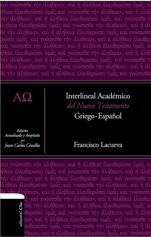 Interlineal Academico Del Nuevo Testamento: Griego-Español - Image 1