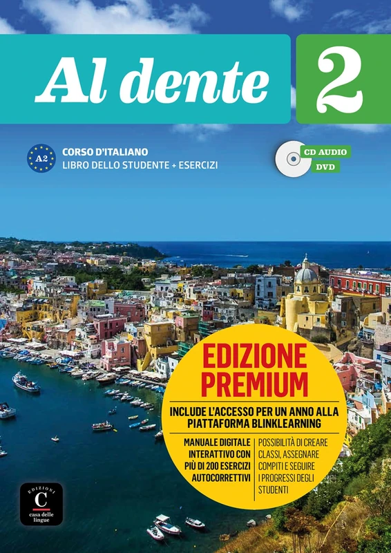 Al dente 2 - Premium Libro dello studente + esercizi. Online audio + video. A2: Libro dello studente + Esercizi 2 EDIZIONE PREMIUM