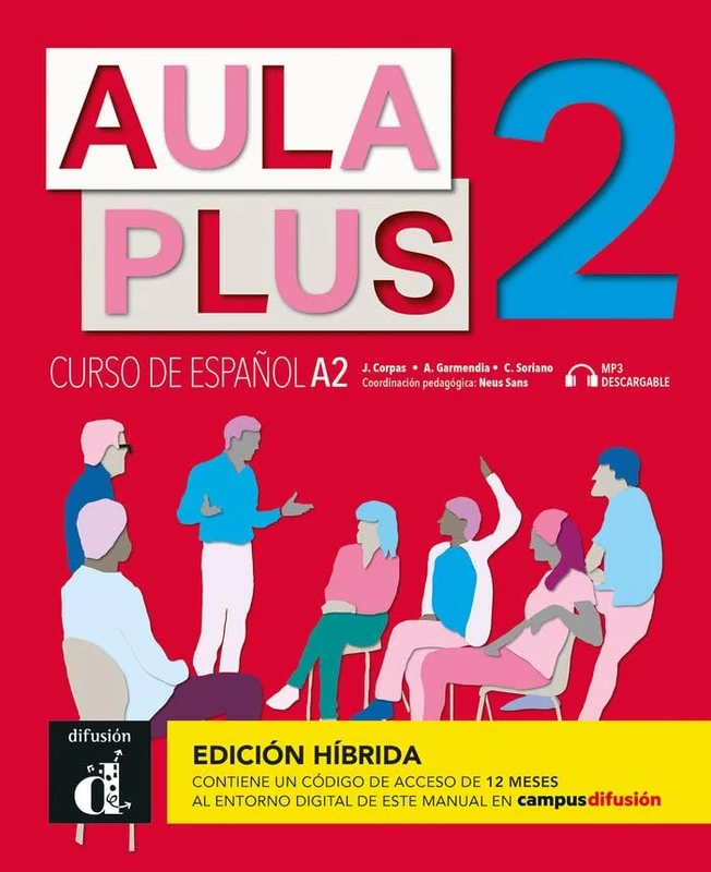 Aula Plus 2 - A2 Edición híbrida - Libro del alumno + MP3 descargable