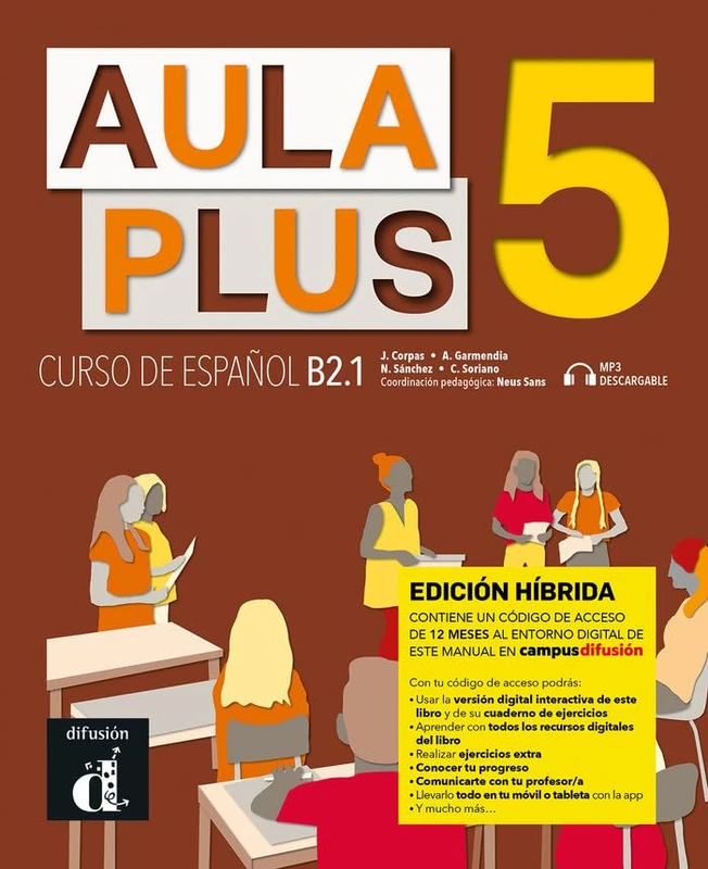 Aula Plus 5 B2.1 - Edición híbrida - Libro del alumno