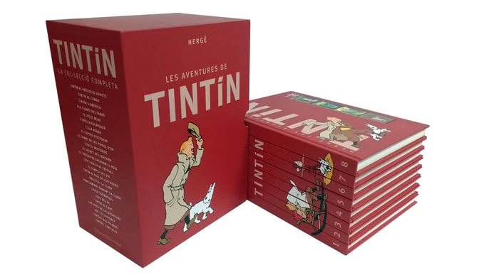 Tintin Box La col-leccio completa: 8 (Libros de Tintin) Books