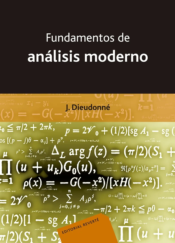 Fundamentos de análisis moderno: Tomo I (Elementos de análisis) - Image 1