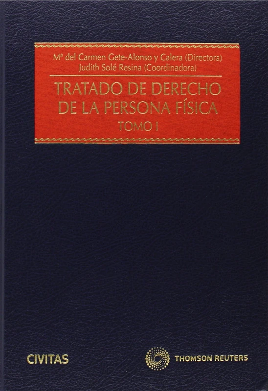 Tratado de Derecho de la persona Física ( 2 Tomos ) (Papel + e-book) (Estudios y Comentarios de Legislación)
