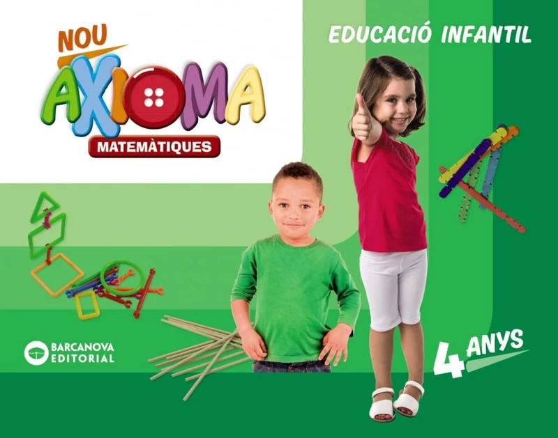 Nou Axioma 4 anys. Matemàtiques. Carpeta de l'alumne - Image 1