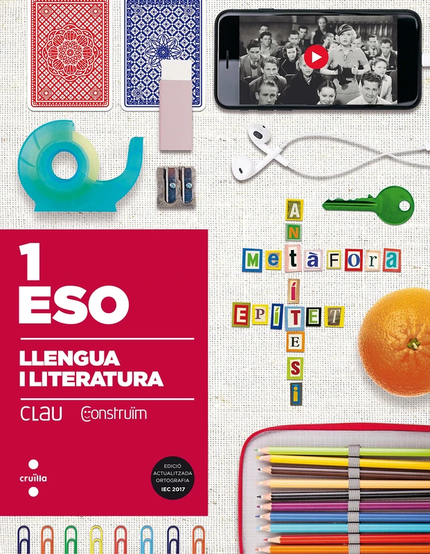 Llengua i literatura. 1 ESO. Clau Construïm - Image 1