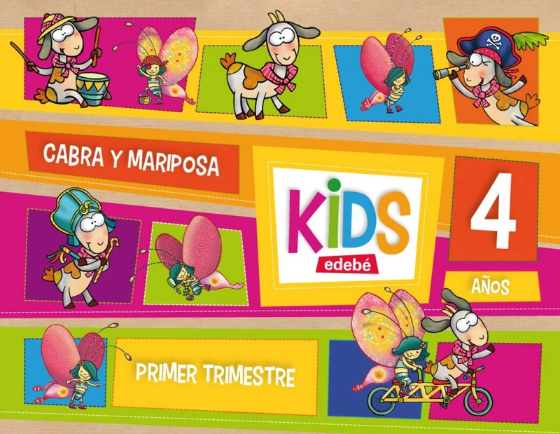 KIDS EDEBE 4 AÑOS PRIMER TRIMESTRE