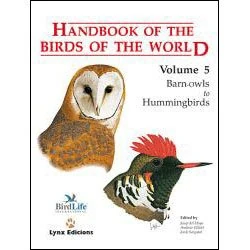 Handbook of the Birds of the World. Vol.5: v. 5: Barn-owls to Hummingbirds