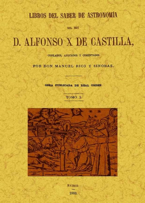 Libros del saber de astronomia del Rey Alfonso X (5 Tomos) - Image 1