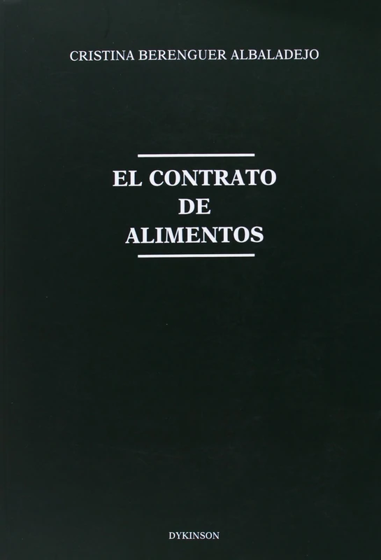 El contrato de alimentos