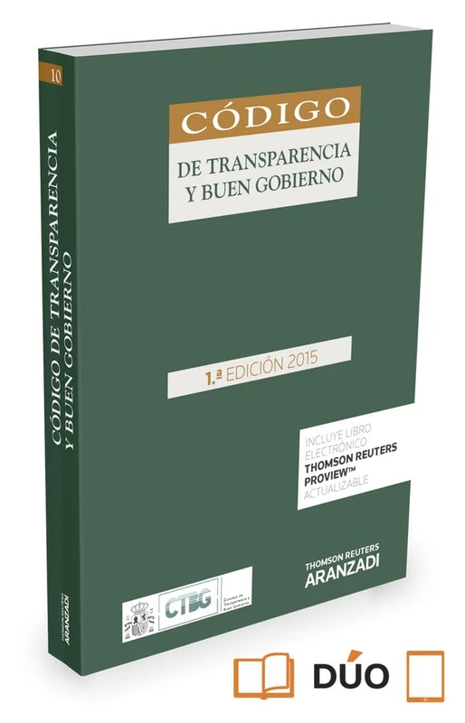 Código de Transparencia y Buen Gobierno (Papel + e-book): 10 (Código Profesional) - Image 1