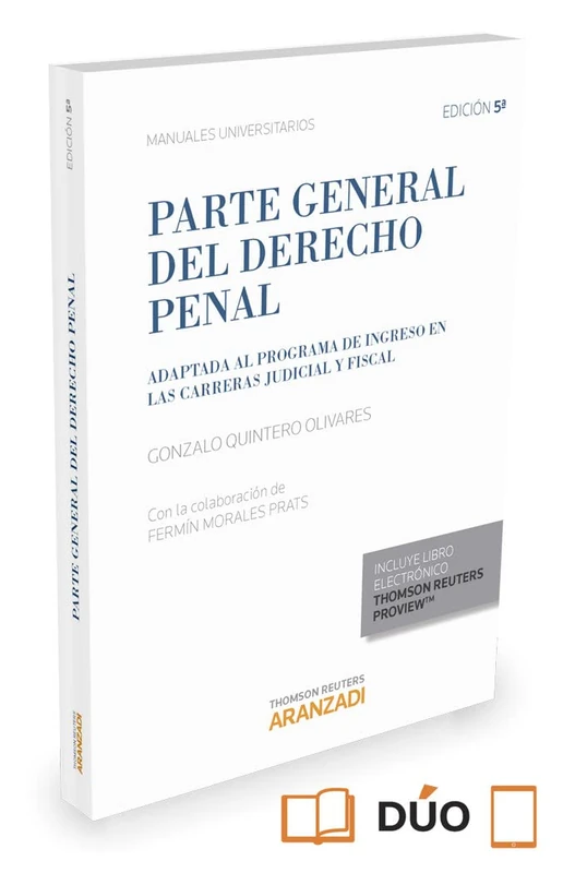 Parte General del Derecho Penal (Papel + e-book) (Manuales)
