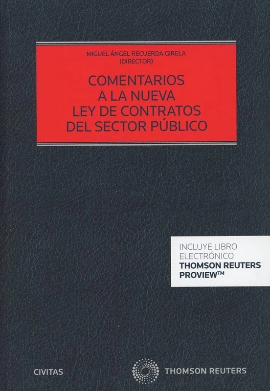 Comentarios a la nueva ley de Contratos del Sector Público (Estudios y Comentarios de Legislación) - Image 1