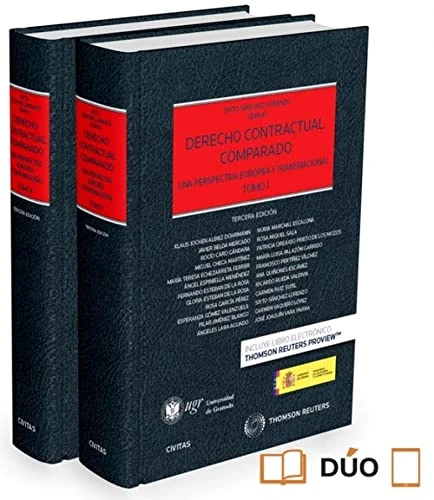Derecho Contractual Comparado: Una perspectiva europea y transnacional (Monografía)