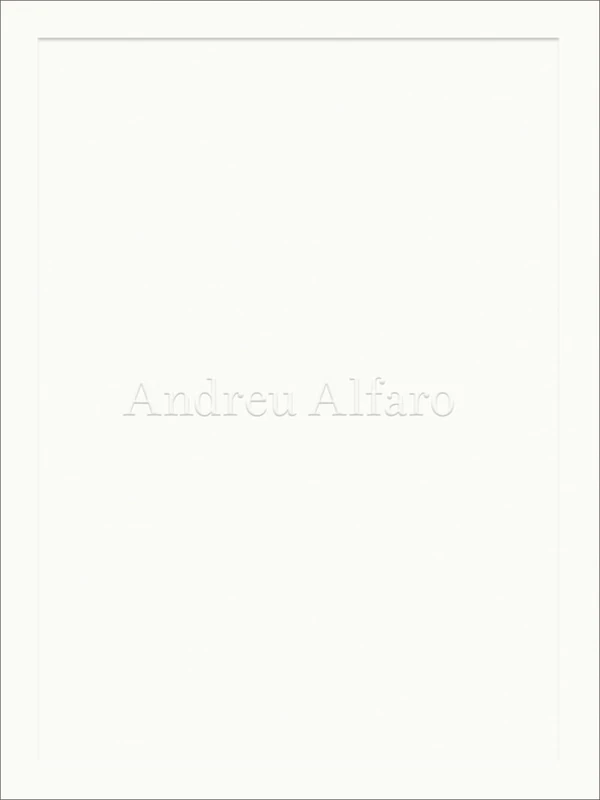 Andreu Alfaro: Artist's Portfolio (CUADERNOS DE ARTISTA MATADOR)
