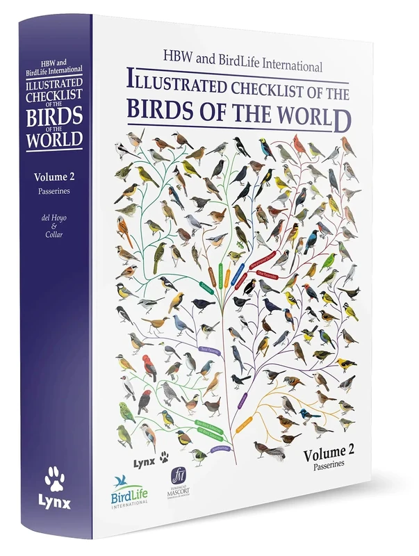 HBW and BirdLife International Illustrated Checklist of the Birds of the World vol.2: Volume 2: Volume 2: Passerines