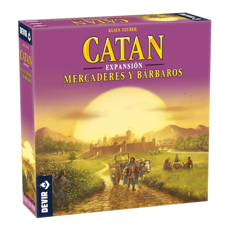 Devir - MERCADERES AND BARBAROS DE Catan Board Games, Multicolor (934306)