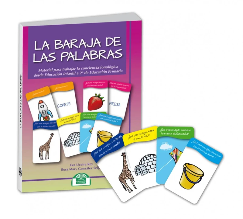 La Baraja de las Palabras. Material para trabajar la Conciencia Fonológica: 1 (Lenguaje, Comunicación y Logopedia)