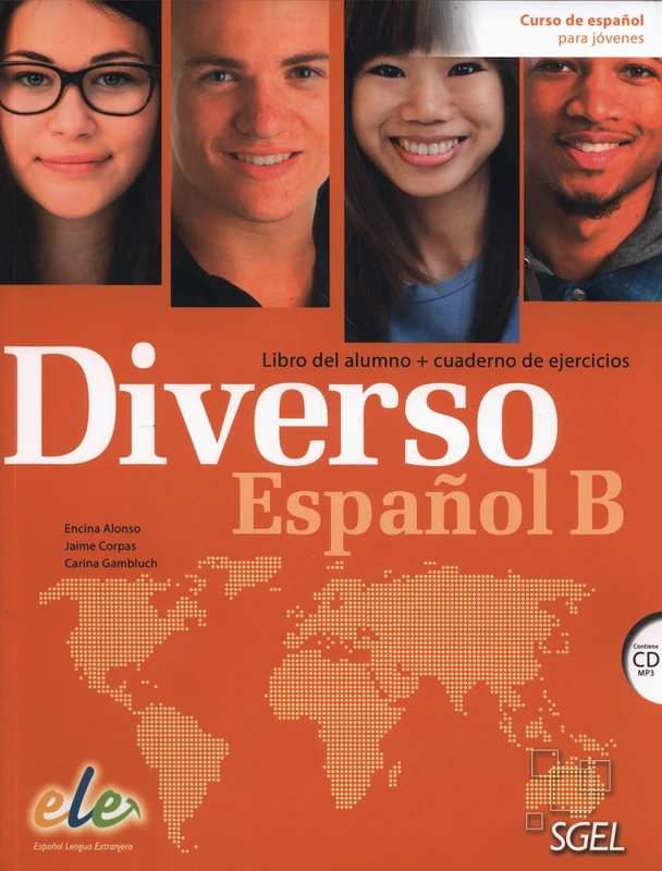 Diverso Español B - Libro del alumno + Cuaderno de ejercicios + CD (MP3): Spanish Course for IB Programme