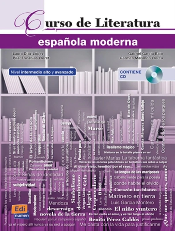 Curso de Literatura española moderna + CD + ELEteca Access (Cambridge Spanish)