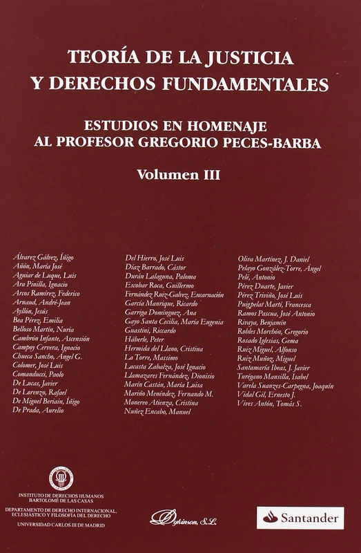 Estudios Homenaje al Profesor Gregorio Peces-Barba: Teoría de la justicia y derechos fundamentales - Image 1