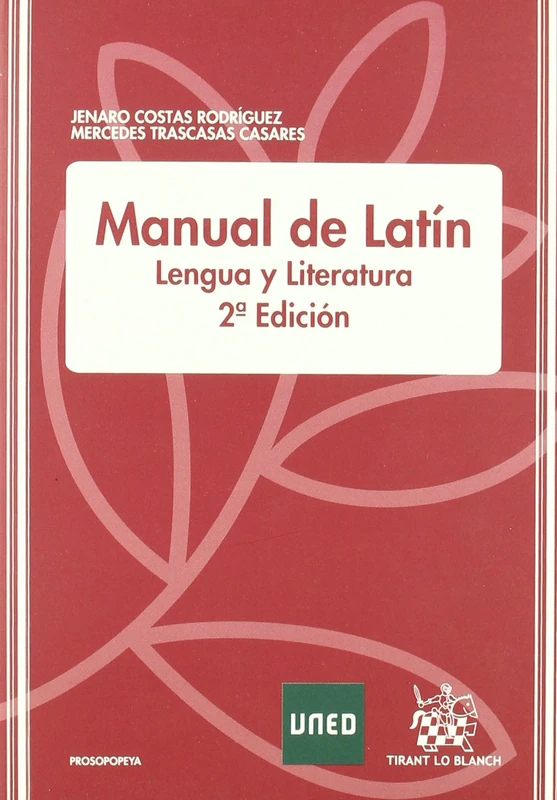 Manual de latín Lengua y Literatura