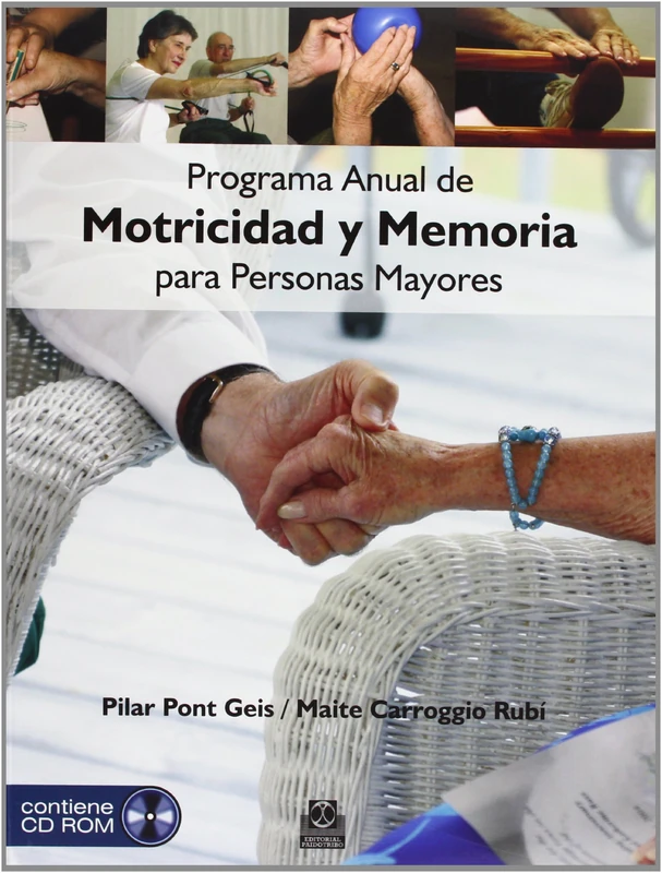 Programa anual de motricidad y memoria para personas mayores (Color - Libro+DVD) (Tercera Edad) - Image 1