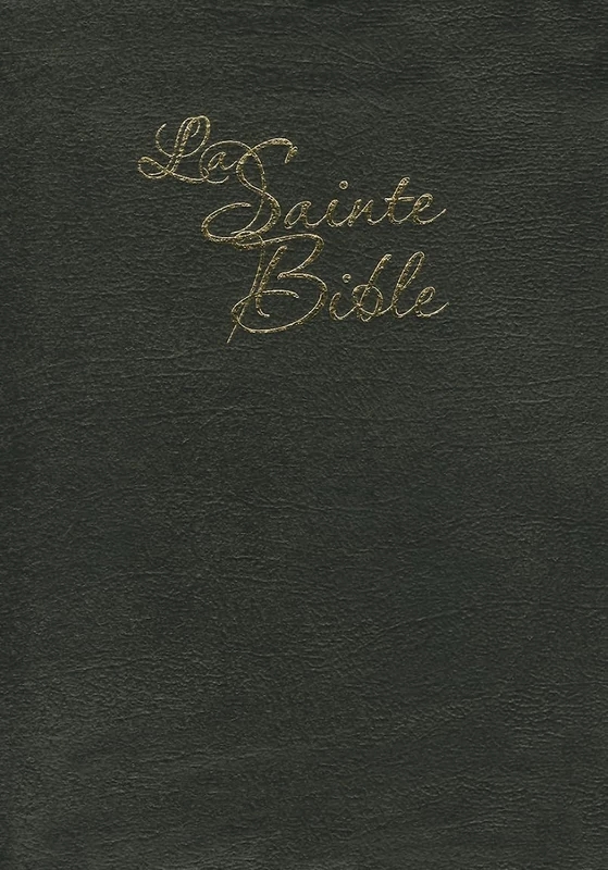 La Sainte Bible-FL: Cuir brun, tranches or