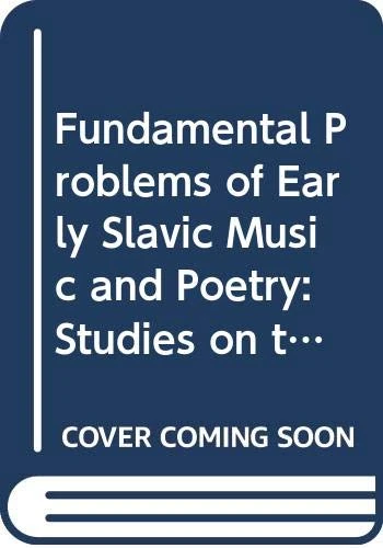 Fundamental Problems of Early Slavic Music and Poetry: Studies on the Fragmenta Chiliandarica Palaeoslavica. II - Image 1