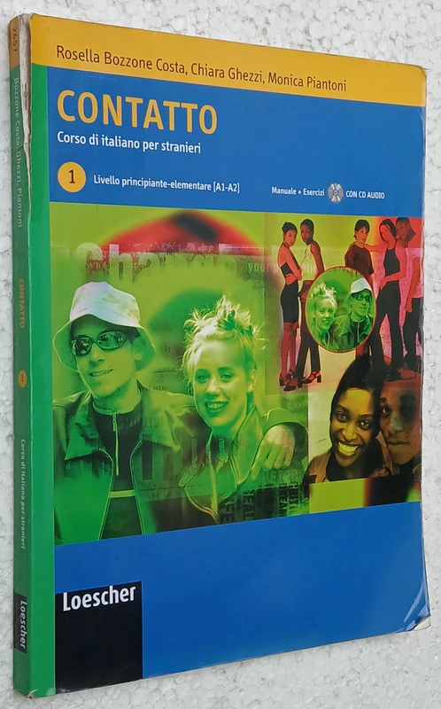 Contatto: Contatto 1: Book + CD (A1-A2) - Image 1