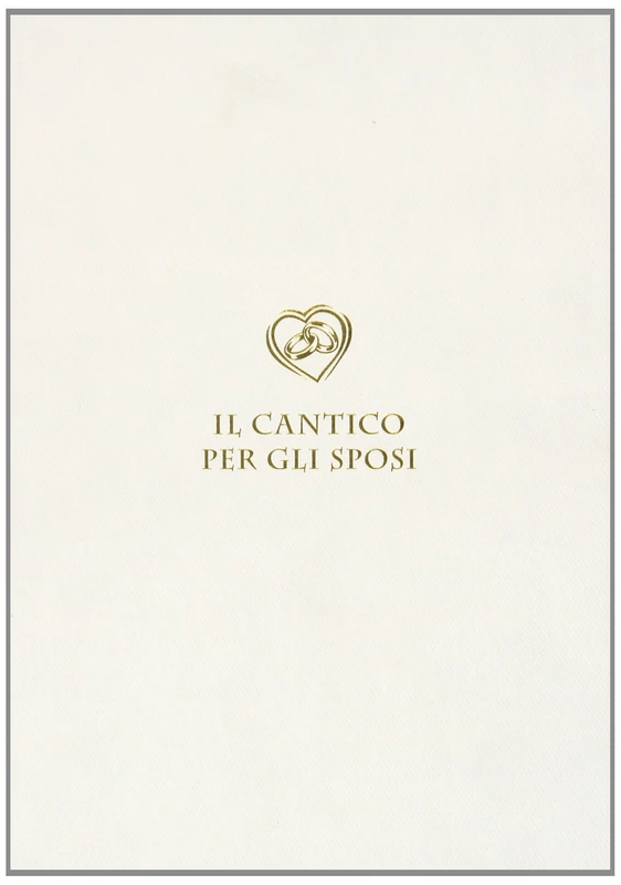 Cantico dei cantici. Il cantico per gli sposi