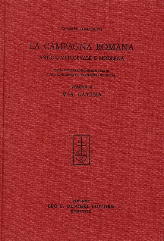 La campagna romana antica medioevale e moderna. iv: - Image 1