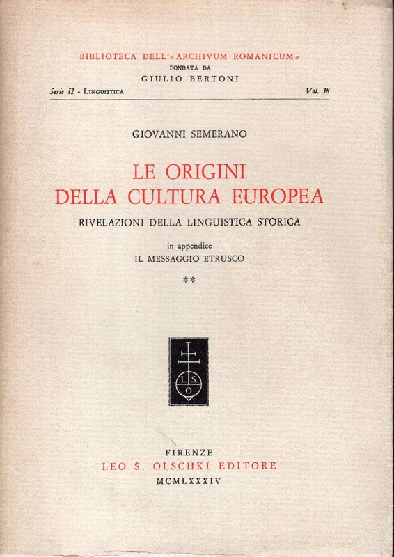 OLSCHKI - Le origini della cultura europea - Children's Book
