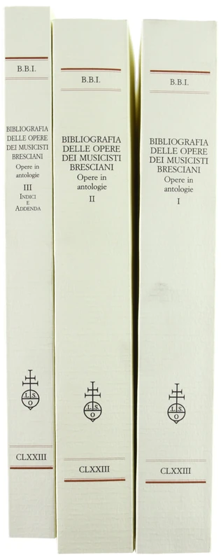 OLSCHKI - Bibliografia delle opere dei musicisti bresciani