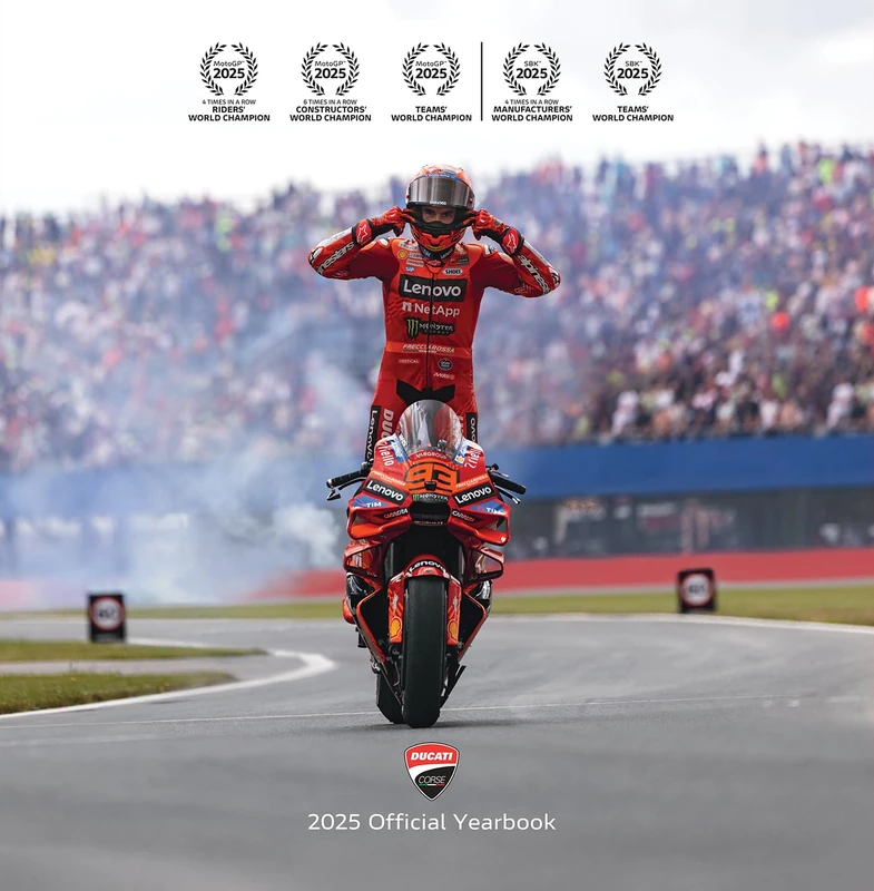 SILVANA Ducati Corse 2025: Official Yearbook - Automotive Book