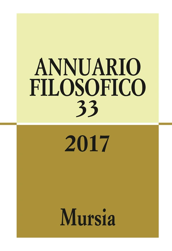 Annuario Filosofico 2017 (Vol. 33) - Image 1