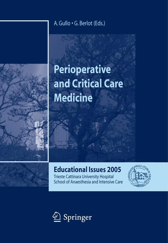 Perioperative and Critical Care Medicine: Educational Issues 2005 - Image 1