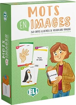 Words in Pictures: Mots en Images. Cartes illustrees en francais + version n