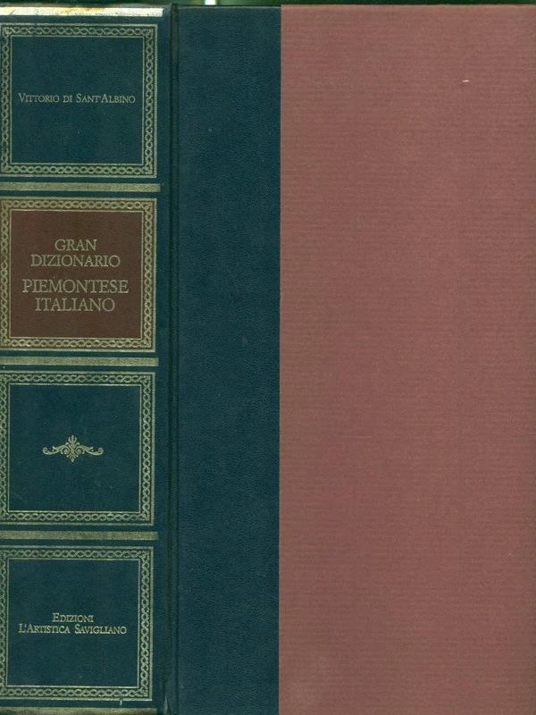 Gran dizionario piemontese-italiano (rist. anast. 1859)