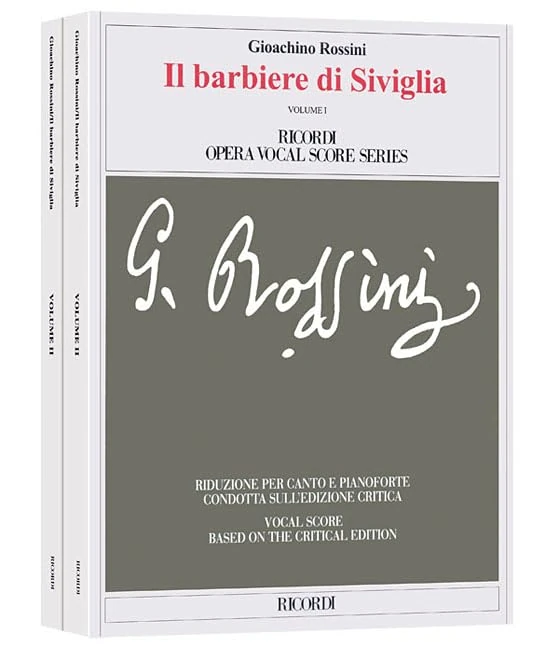Il Barbiere Di Siviglia: Vocal Score Based on the Critical Edition - Image 1