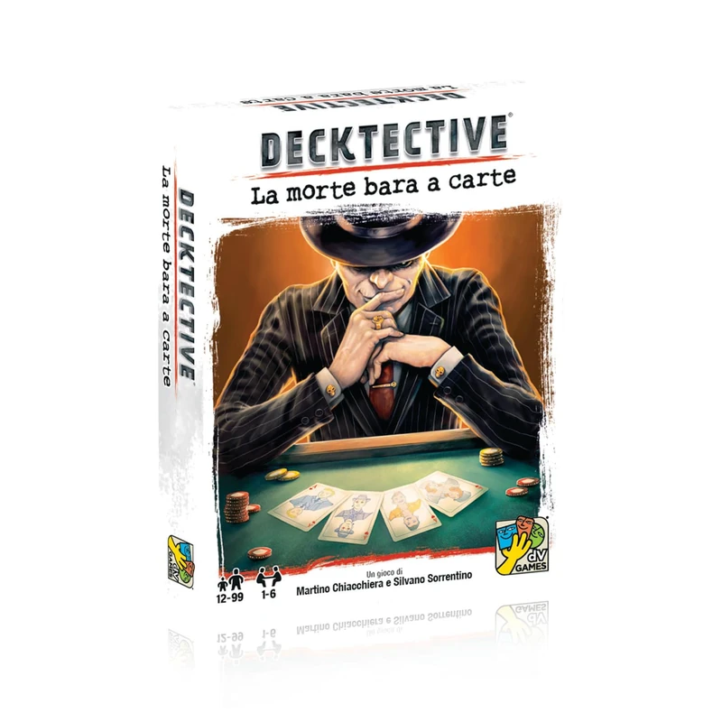 dV Giochi Decktective - Death Coffin in Cards Board Game